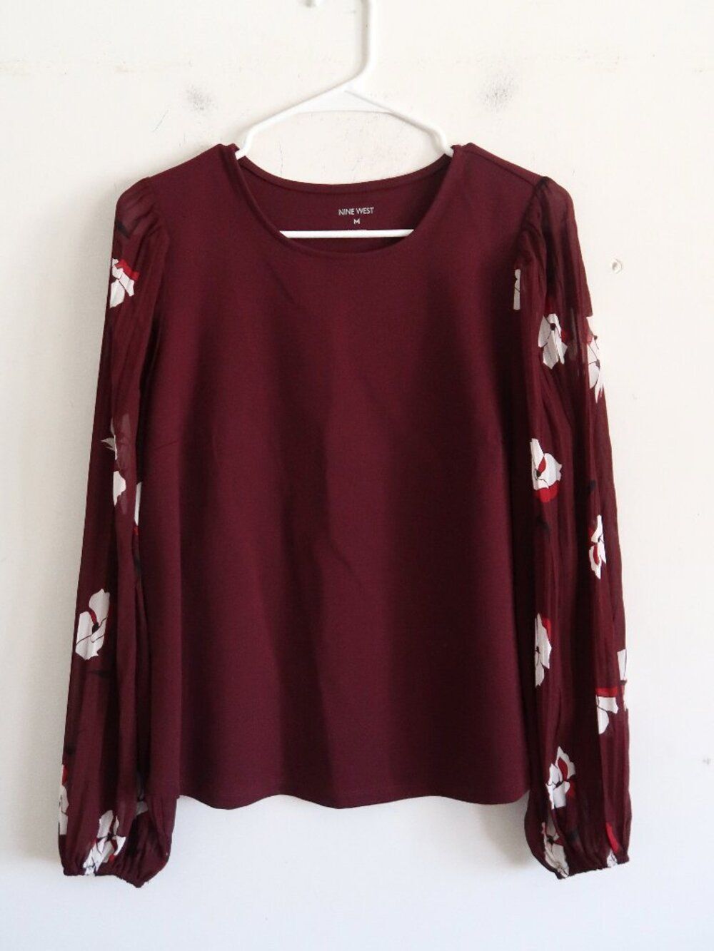 Nine West Floral Blouse - Size Medium